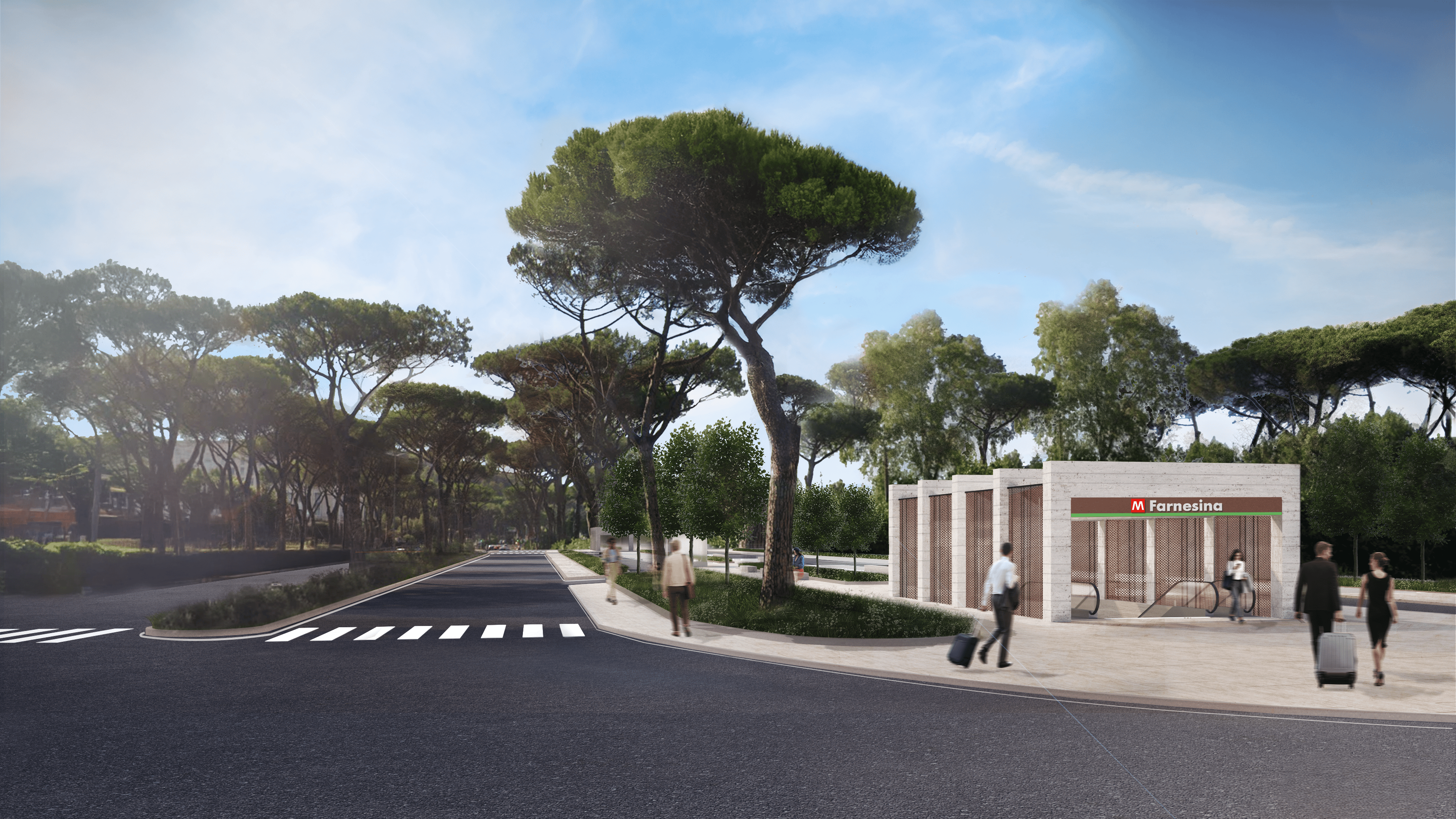 Farnesina - Linea C - Tratta T1