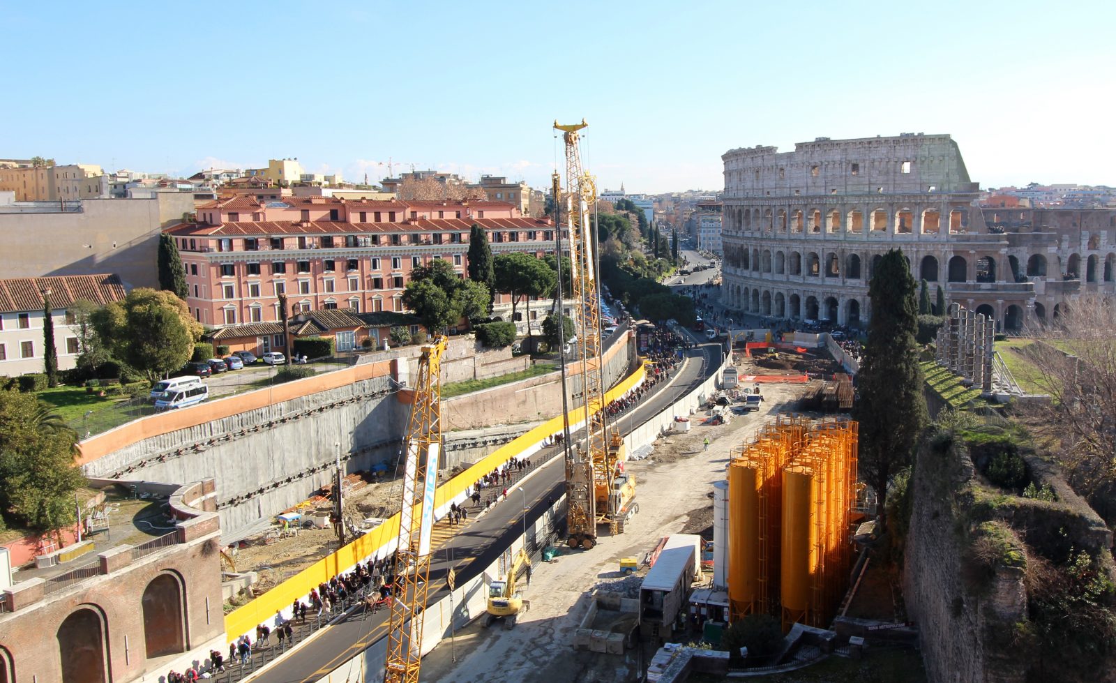 L’interazione della Cloaca Maxima con le gallerie della Linea C